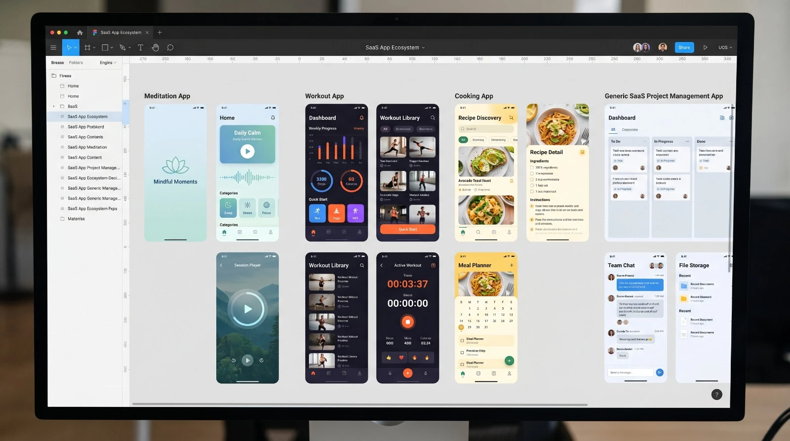 AI-powered cross-platform web and mobile app built by Layal Digital
